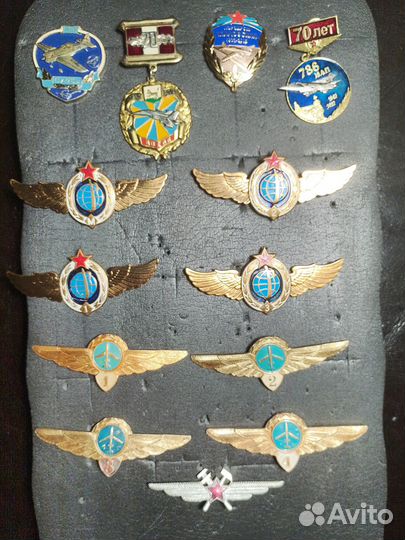 Авиационные значки