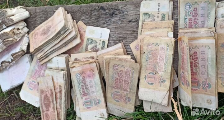 1 рубль СССР, 1000 банкнот все за 1700р