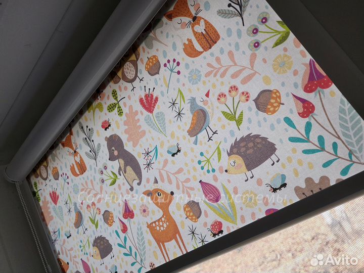 Рулонные шторы для детей. Жалюзи. От Производителя