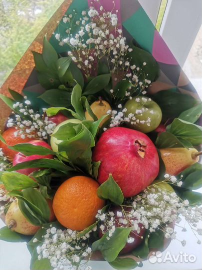 Букеты из фруктов и овощей