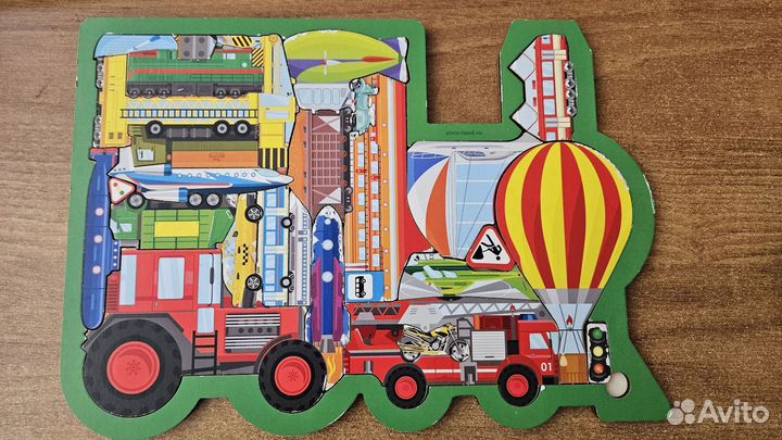 Деревянные пазлы