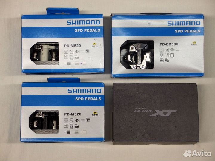 Новые контактные педали Shimano XT, PD-ED500