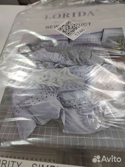 Комплект постельного белья сатин евро