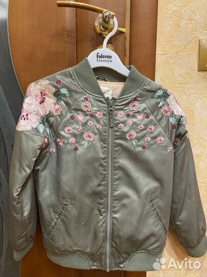 Куртка бомбер для девочки