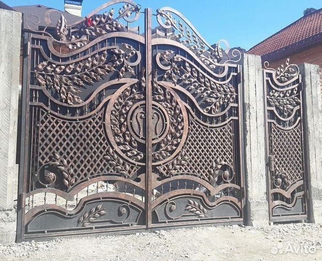 Кованые ворота
