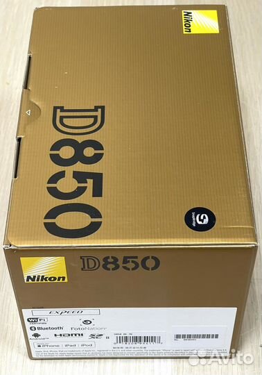 Nikon D850 body Русское меню, Новый