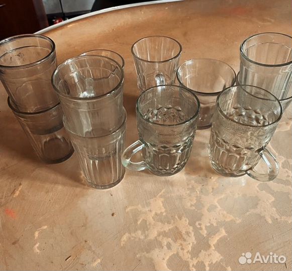 Стаканы граненые СССР