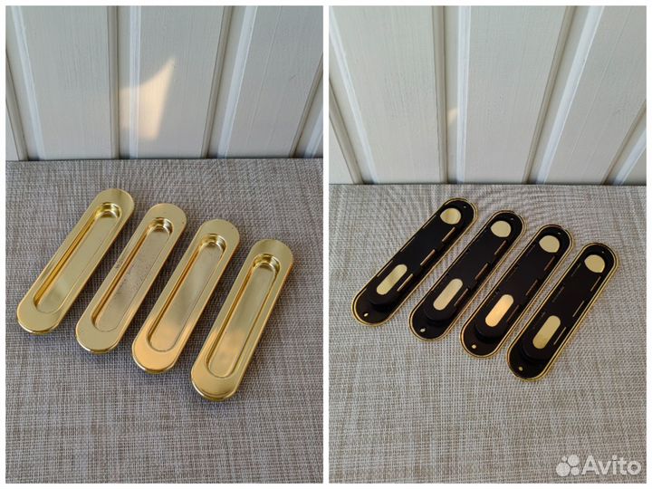 Ручки для раздвижных дверей AGB Италия латунь