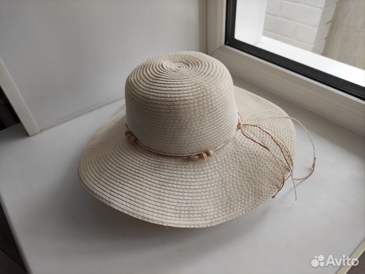 Шляпа женская летняя с широкими полями