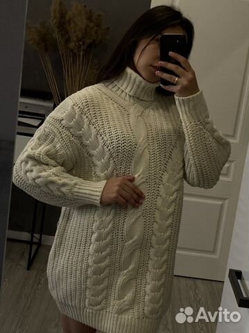 Удлиненный свитер