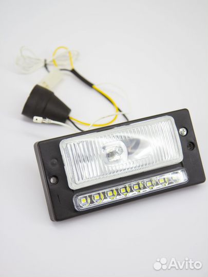 Противотуманные фары ваз 2110 с дхо