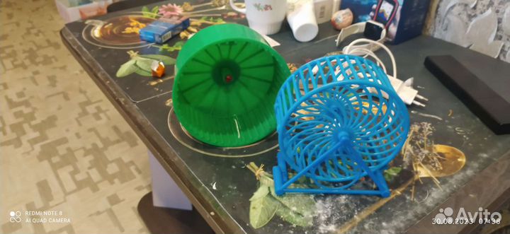 Колесо для хомяка большое бесшумное