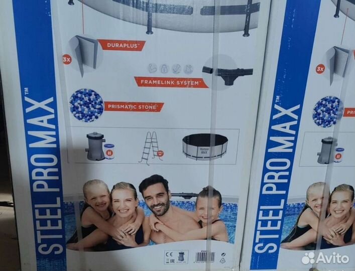 Каркасный бассейн 366 на 122 Bestway 56420