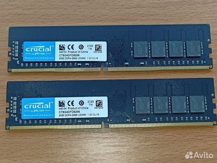 Оперативная память DDR4 dimm