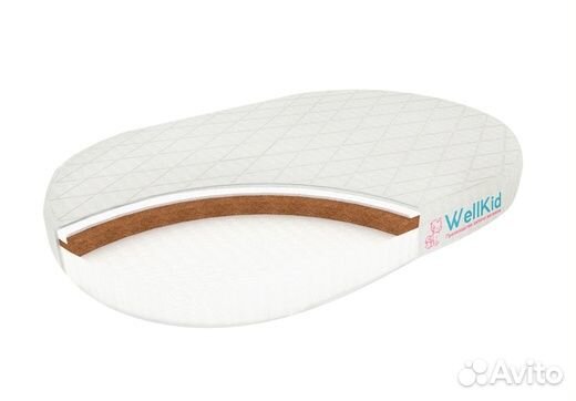 Матрас детский овальный