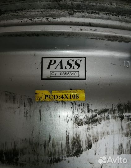 Литые диски r15 4x108