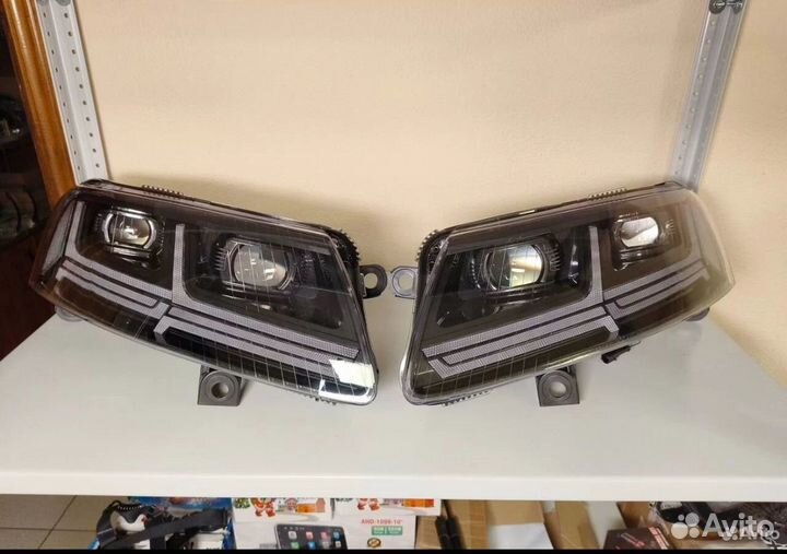 LED фары Audi A6 C6 2005-2011 Светодиодные