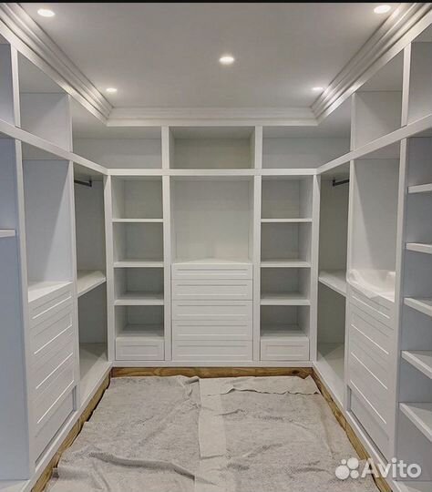 Гардеробная с фабрики