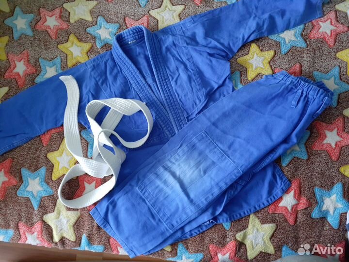 Кимоно для дзюдо б/у р128/134