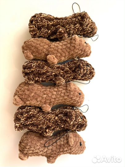 Капибара брелок