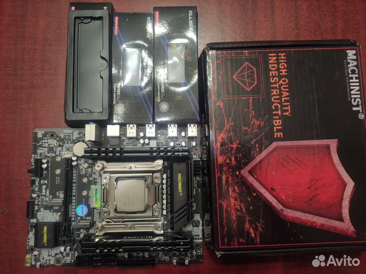 Сборка пк на x99 machinist 2678v3