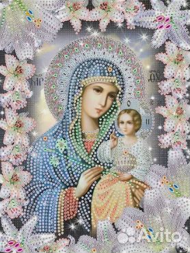 Алмазная мозаика иконы