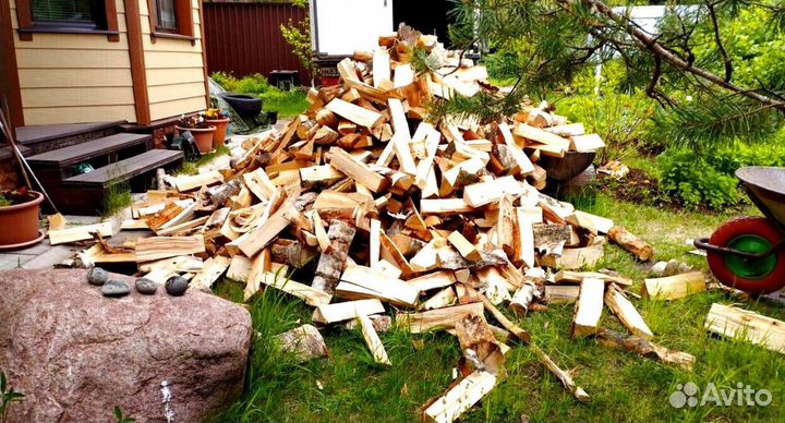 Дрова в укладку любого объема Березовые