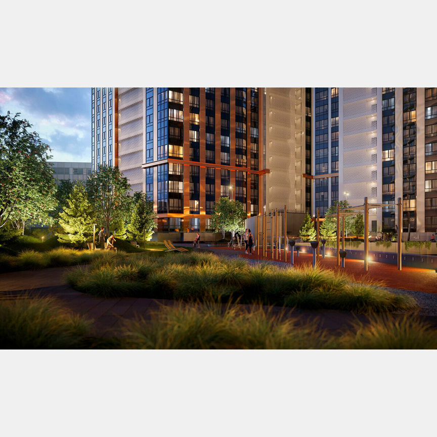 3-к. квартира, 98,6 м², 2/50 эт.