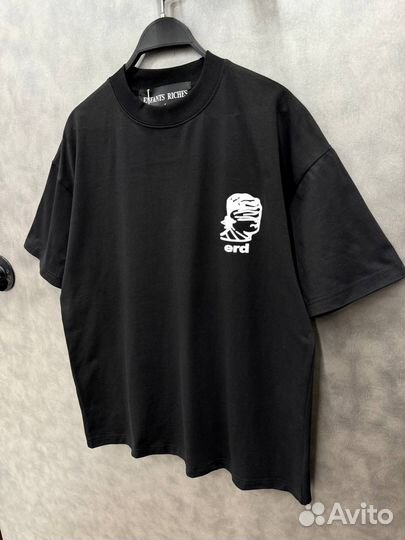 Футболка ERD оверсайз черная