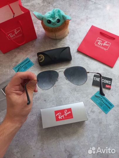Ray-Ban Aviator 3026 Silver + доставка
