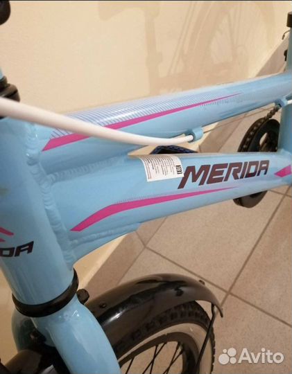 Детский велосипед merida 20 Bella