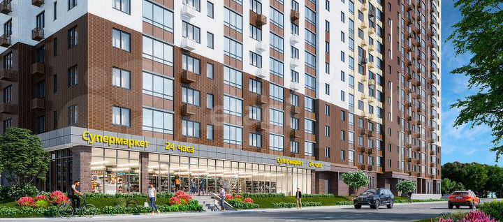 3-к. квартира, 62,5 м², 18/25 эт.