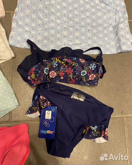 Вещи летние пакетом новые 86/92