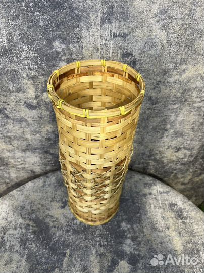 Ваза плетёная