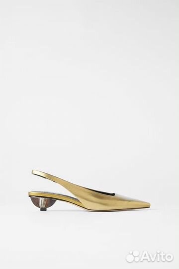 Zara slingback 35 новые