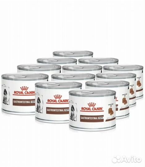 Корм royal canin gastrointestinal puppy 195*12шт