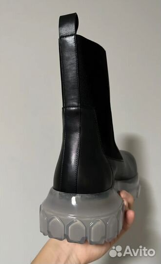 Rick Owens Beatle Bozo Tractor Boots оригинал