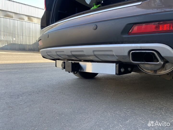 Фаркоп с хромированной накладкой Haval H6