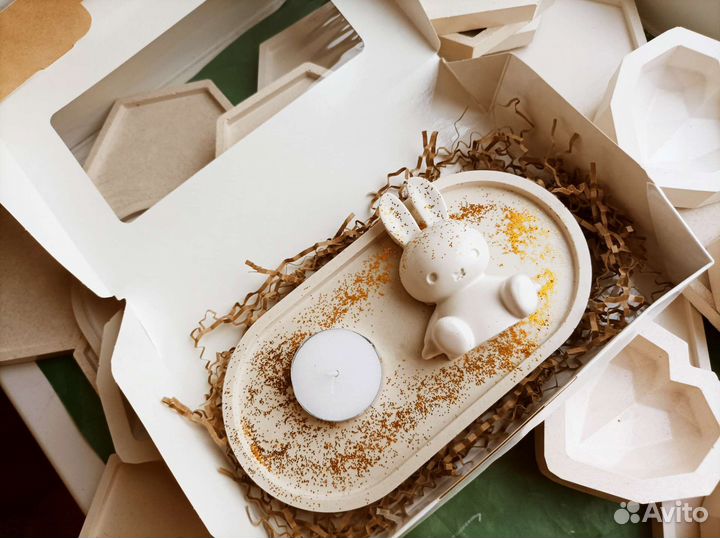 Подарочные наборы из гипса