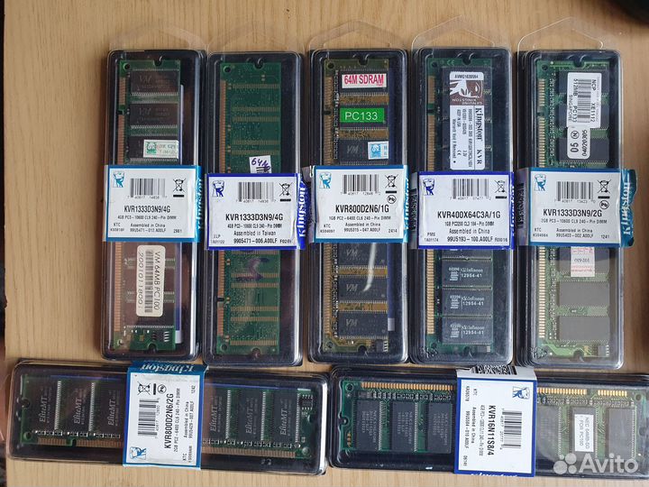 Sdram от 32 до 1Гбайт