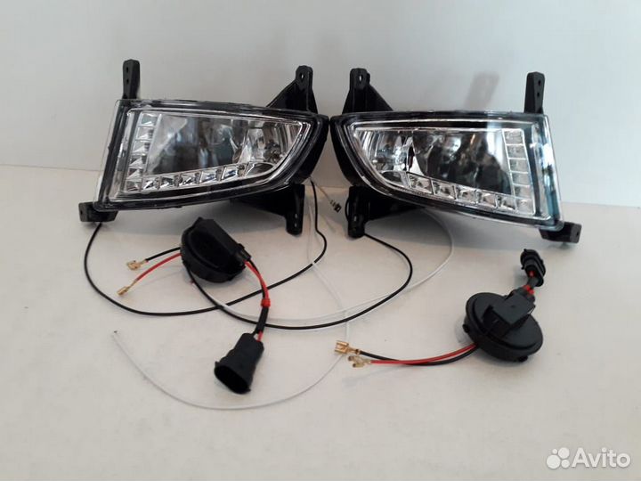 Фары туманки ваз 2170 Приора рестайлинг SE
