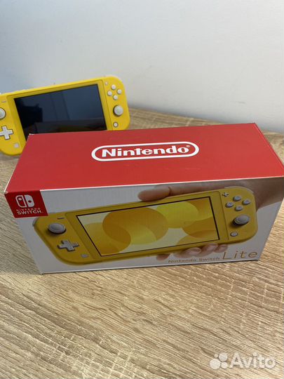 Nintendo switch lite с играми