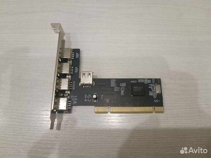 Адаптер PCI - USB 2.0, 1.0 dexp