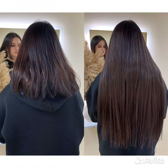 Наращивание биопротеиновых волос