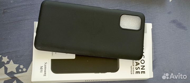 Чехол силиконовый на Samsung M51