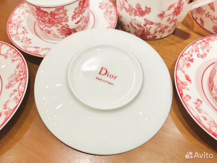 Чайный сервиз Dior Toile de Jouy (Диор) новый