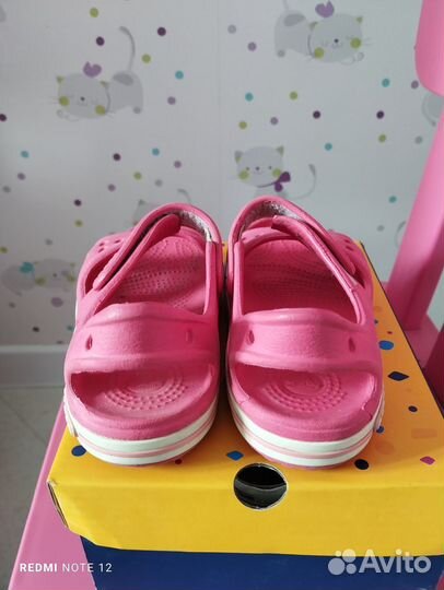 Сандалии Crocs c8 для девочки