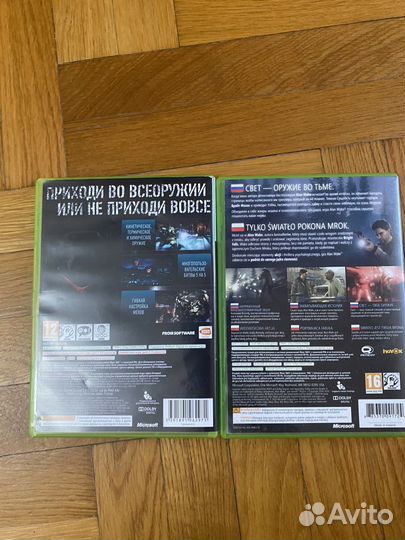 Комплект игр:Armored core V и Alan Wake(xbox 360)