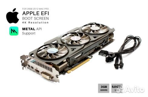 Прошивка видео и сетевых карт для MacPro