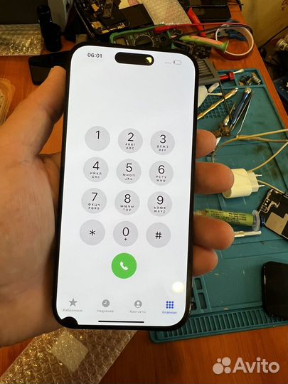 Дисплей на iPhone 14 pro
